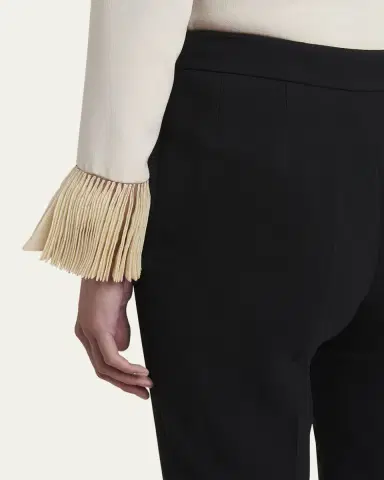 Valentino Garavani Mid-Rise Slim Pants | Thumbnail 5 Valentino Garavani Mid-Rise Slim Pants | Thumbnail 5