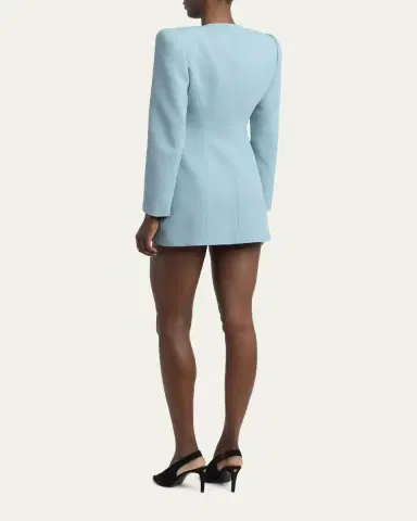 Valentino Garavani Ruched Bow-Embellished Bodycon Mini Dress | Thumbnail 3 Valentino Garavani Ruched Bow-Embellished Bodycon Mini Dress | Thumbnail 3