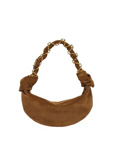 Saint Laurent Amalia Mini YSL Suede Hobo Bag | Thumbnail 1 Saint Laurent Amalia Mini YSL Suede Hobo Bag | Thumbnail 1