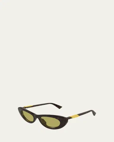 Bottega Veneta Bold Ribbon 51mm Cat-Eye Sunglasses | Thumbnail 2 Bottega Veneta Bold Ribbon 51mm Cat-Eye Sunglasses | Thumbnail 2
