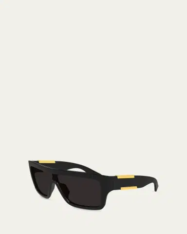 Bottega Veneta BV1451S-001 Acetate Rectangle Sunglasses | Thumbnail 2 Bottega Veneta BV1451S-001 Acetate Rectangle Sunglasses | Thumbnail 2