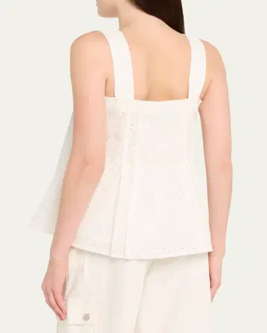 3.1 Phillip Lim Broderie Anglaise Sleeveless Top | Thumbnail 3 3.1 Phillip Lim Broderie Anglaise Sleeveless Top | Thumbnail 3