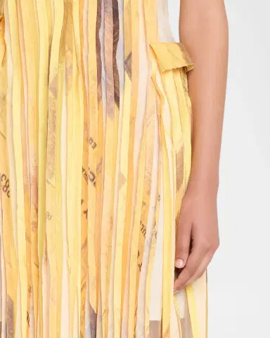 Jason Wu Collection Sleeveless Strip Tank Gown with "Sulphur Bank" Artwork by Robert Rauschenberg | Thumbnail 9 Jason Wu Collection Sleeveless Strip Tank Gown with "Sulphur Bank" Artwork by Robert Rauschenberg | Thumbnail 9