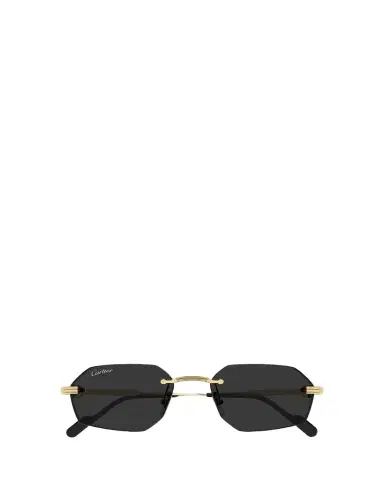 Cartier Men's Rimless Metal Geometric Sunglasses | Thumbnail 1 Cartier Men's Rimless Metal Geometric Sunglasses | Thumbnail 1
