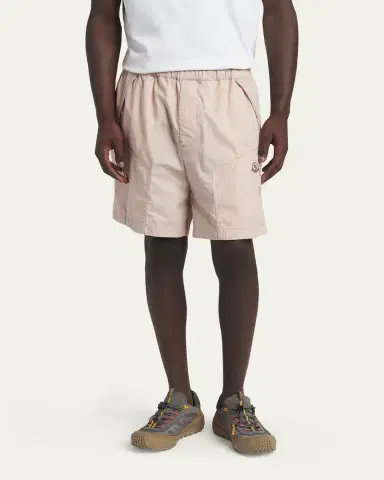 Moncler Men's Poplin Cargo Shorts | Thumbnail 4 Moncler Men's Poplin Cargo Shorts | Thumbnail 4