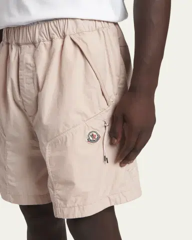 Moncler Men's Poplin Cargo Shorts | Thumbnail 5 Moncler Men's Poplin Cargo Shorts | Thumbnail 5