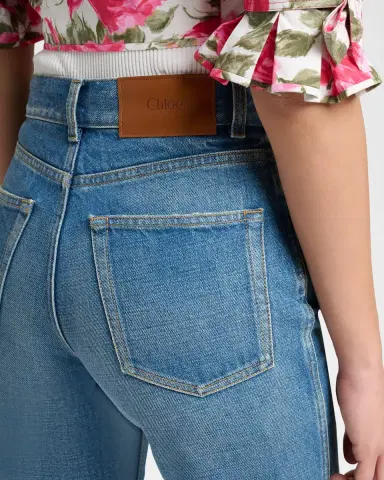 Chloé High-Rise Slim-Leg Denim Trousers | Thumbnail 9 Chloé High-Rise Slim-Leg Denim Trousers | Thumbnail 9