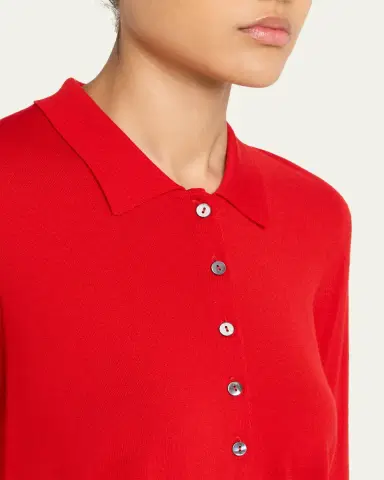 RÙADH Dea Slim-Fit Wool Knit Polo | Thumbnail 5 RÙADH Dea Slim-Fit Wool Knit Polo | Thumbnail 5