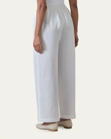 Eskandar Lightweight Linen Trousers | Thumbnail 2 Eskandar Lightweight Linen Trousers | Thumbnail 2
