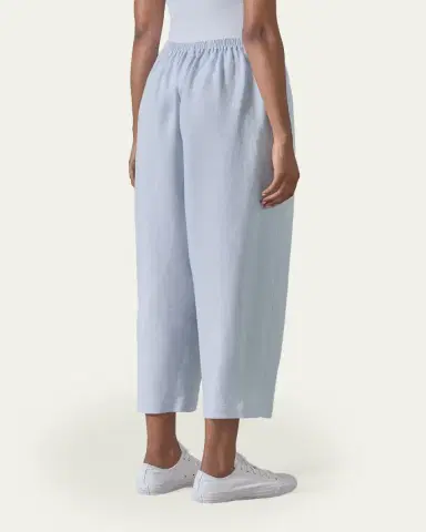 Eskandar Lightweight Linen Japanese Trousers | Thumbnail 4 Eskandar Lightweight Linen Japanese Trousers | Thumbnail 4