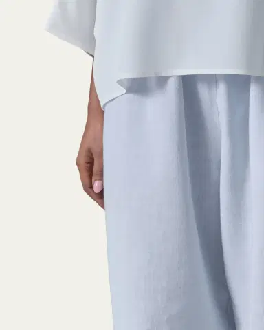 Eskandar Lightweight Linen Japanese Trousers | Thumbnail 6 Eskandar Lightweight Linen Japanese Trousers | Thumbnail 6
