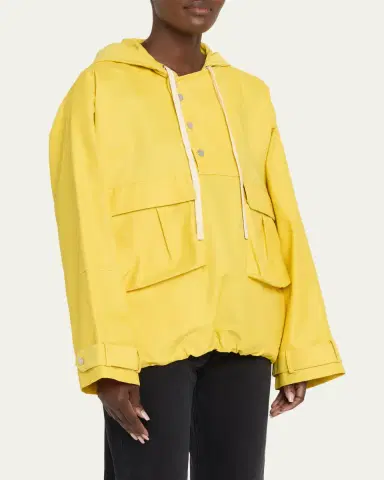 TWP Rain Check Hoodie in Water-Repellent Twill | Thumbnail 4 TWP Rain Check Hoodie in Water-Repellent Twill | Thumbnail 4