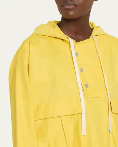 TWP Rain Check Hoodie in Water-Repellent Twill | Thumbnail 5 TWP Rain Check Hoodie in Water-Repellent Twill | Thumbnail 5
