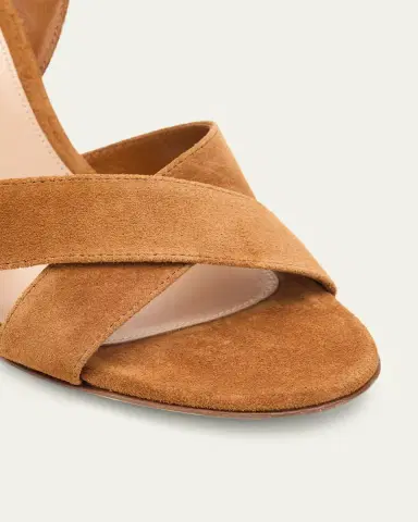 Gianvito Rossi 85mm Suede Ankle-Strap Sandals | Thumbnail 3 Gianvito Rossi 85mm Suede Ankle-Strap Sandals | Thumbnail 3