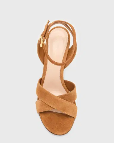 Gianvito Rossi 85mm Suede Ankle-Strap Sandals | Thumbnail 9 Gianvito Rossi 85mm Suede Ankle-Strap Sandals | Thumbnail 9