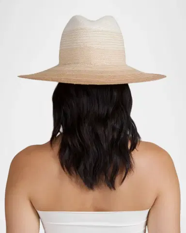 Eugenia Kim Emmanuelle Gradient Straw Fedora | Thumbnail 5 Eugenia Kim Emmanuelle Gradient Straw Fedora | Thumbnail 5