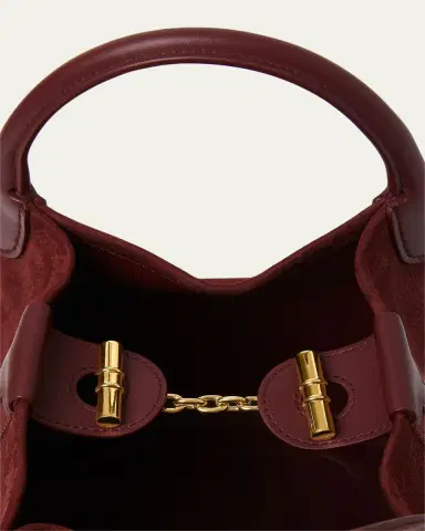 Loro Piana Bale Small Grained Nubuck Top-Handle Bag | Thumbnail 3 Loro Piana Bale Small Grained Nubuck Top-Handle Bag | Thumbnail 3