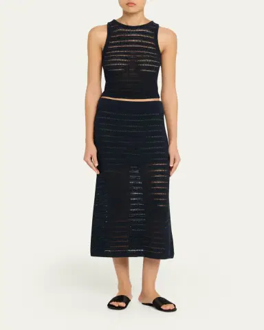 A.L.C. Lana Knit Midi Skirt | Thumbnail 2 A.L.C. Lana Knit Midi Skirt | Thumbnail 2