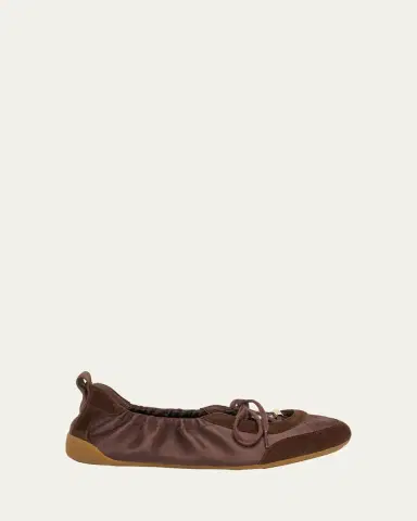 Chloé Kick Lace-Up Ballerina Flats | Thumbnail 4 Chloé Kick Lace-Up Ballerina Flats | Thumbnail 4