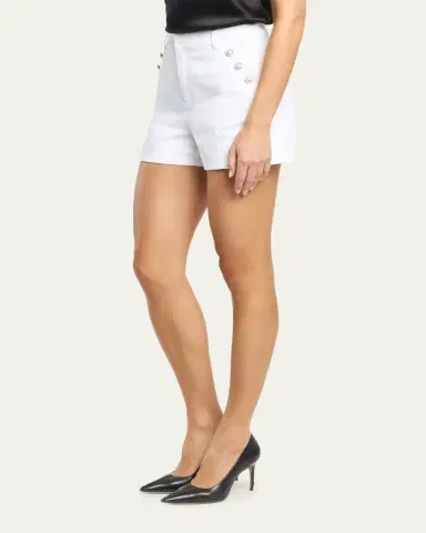 Cinq a Sept Susie Denim Sailor Shorts | Thumbnail 4 Cinq a Sept Susie Denim Sailor Shorts | Thumbnail 4