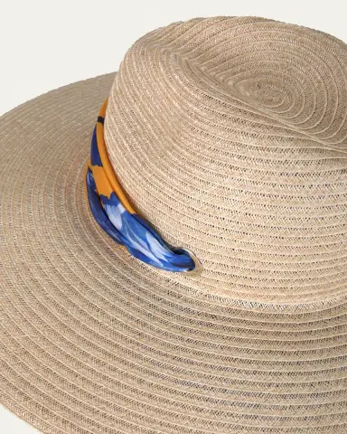 Eugenia Kim Cassidy Packable Wide-Brim Fedora with Scarf | Thumbnail 2 Eugenia Kim Cassidy Packable Wide-Brim Fedora with Scarf | Thumbnail 2
