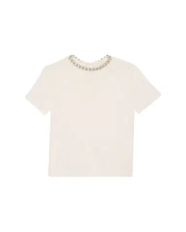 Zimmermann Embellished Short-Sleeve Tee | Thumbnail 1 Zimmermann Embellished Short-Sleeve Tee | Thumbnail 1
