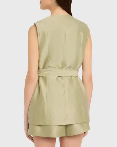 Zimmermann Luna Wool Silk Utility Vest | Thumbnail 9 Zimmermann Luna Wool Silk Utility Vest | Thumbnail 9