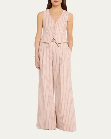 Zimmermann Alchemy Linen Wide-Leg Pants | Thumbnail 2 Zimmermann Alchemy Linen Wide-Leg Pants | Thumbnail 2