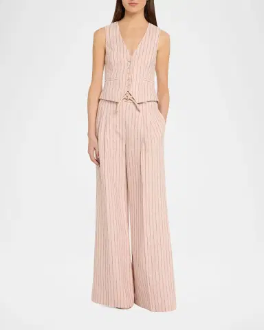 Zimmermann Alchemy Linen Wide-Leg Pants | Thumbnail 9 Zimmermann Alchemy Linen Wide-Leg Pants | Thumbnail 9