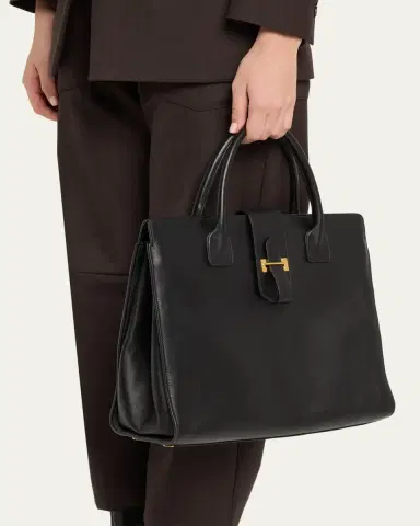 Nili Lotan Lou Leather Top-Handle Bag | Thumbnail 2 Nili Lotan Lou Leather Top-Handle Bag | Thumbnail 2