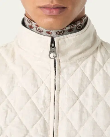 Loro Piana Men's Grian Reversible Full-Zip Vest | Thumbnail 5 Loro Piana Men's Grian Reversible Full-Zip Vest | Thumbnail 5