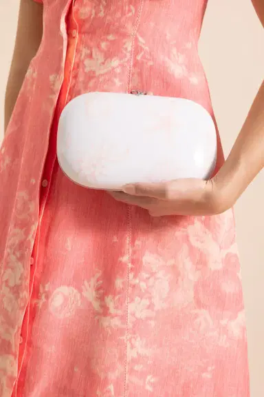 JEFFREY LEVINSON Elina Plus Clutch - Seashell | Thumbnail 2 JEFFREY LEVINSON Elina Plus Clutch - Seashell | Thumbnail 2