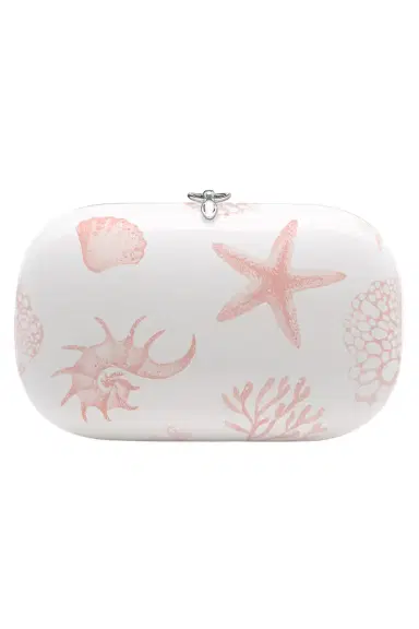 JEFFREY LEVINSON Elina Plus Clutch - Seashell | Thumbnail 1 JEFFREY LEVINSON Elina Plus Clutch - Seashell | Thumbnail 1