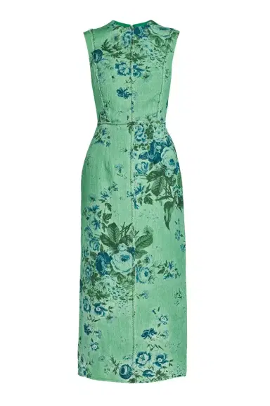 Erdem Floral Print Pencil Midi Dress | Thumbnail 1 Erdem Floral Print Pencil Midi Dress | Thumbnail 1
