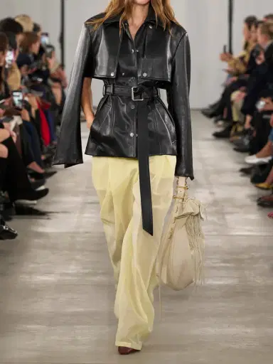 Sportmax Leather Jacket | Thumbnail 6 Sportmax Leather Jacket | Thumbnail 6