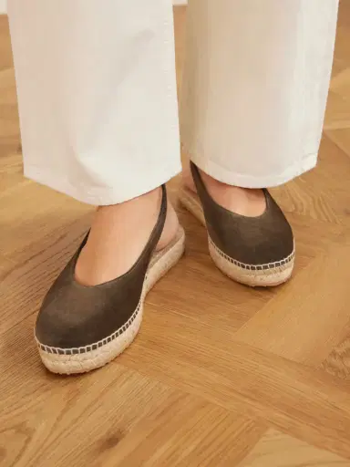 Gianvito Rossi Paz Suede Slingback Espadrilles | Thumbnail 2 Gianvito Rossi Paz Suede Slingback Espadrilles | Thumbnail 2
