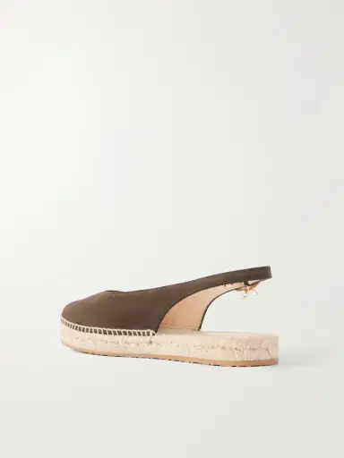 Gianvito Rossi Paz Suede Slingback Espadrilles | Thumbnail 3 Gianvito Rossi Paz Suede Slingback Espadrilles | Thumbnail 3