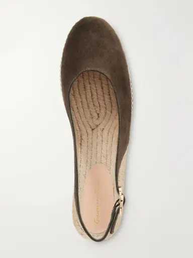 Gianvito Rossi Paz Suede Slingback Espadrilles | Thumbnail 6 Gianvito Rossi Paz Suede Slingback Espadrilles | Thumbnail 6