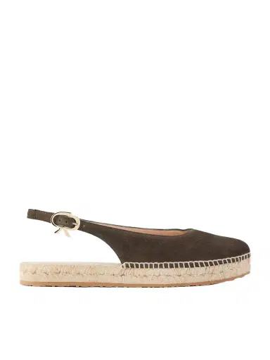 Gianvito Rossi Paz Suede Slingback Espadrilles | Thumbnail 1 Gianvito Rossi Paz Suede Slingback Espadrilles | Thumbnail 1