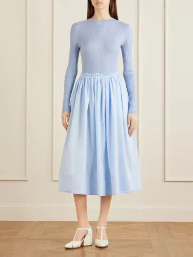 Gabriela Hearst Browning Knit, Ribbed Cashmere And Silk Blend Sweater | Thumbnail 2 Gabriela Hearst Browning Knit, Ribbed Cashmere And Silk Blend Sweater | Thumbnail 2