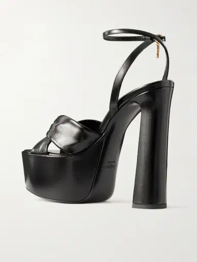 Saint Laurent Franciane Leather Sandals | Thumbnail 3 Saint Laurent Franciane Leather Sandals | Thumbnail 3