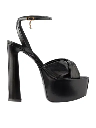 Saint Laurent Franciane Leather Sandals | Thumbnail 1 Saint Laurent Franciane Leather Sandals | Thumbnail 1