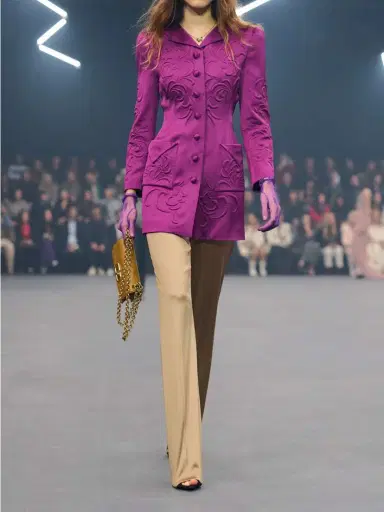 Valentino Garavani Silk-blend Duchesse Straight-leg Pants | Thumbnail 6 Valentino Garavani Silk-blend Duchesse Straight-leg Pants | Thumbnail 6
