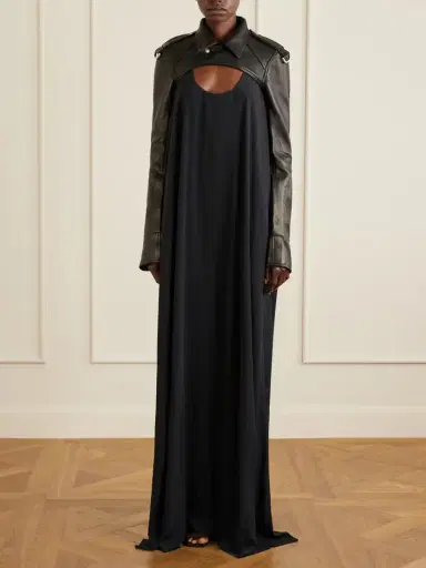 Rick Owens Leather Biker Jacket | Thumbnail 2 Rick Owens Leather Biker Jacket | Thumbnail 2
