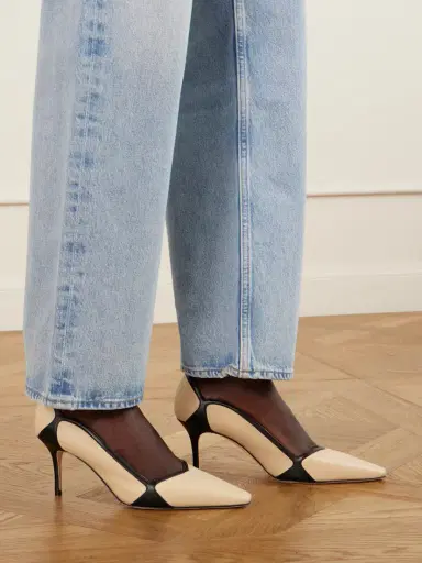 Manolo Blahnik Ruvian 70 Leather Pumps | Thumbnail 2 Manolo Blahnik Ruvian 70 Leather Pumps | Thumbnail 2