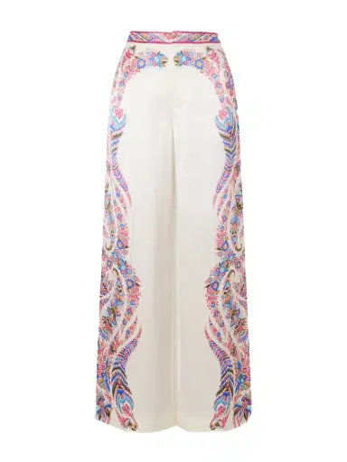 Etro Floral-print Crepe Wide-leg Pants | Thumbnail 1 Etro Floral-print Crepe Wide-leg Pants | Thumbnail 1