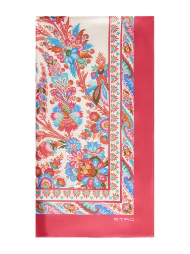 Etro Norma Paisley-print Silk-twill Scarf | Thumbnail 1 Etro Norma Paisley-print Silk-twill Scarf | Thumbnail 1