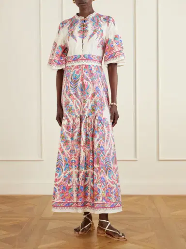 Etro Printed Cotton-poplin Maxi Dress | Thumbnail 2 Etro Printed Cotton-poplin Maxi Dress | Thumbnail 2
