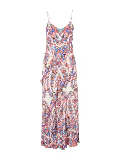 Etro Ruffled Paisley-print Chiffon Maxi Dress | Thumbnail 1 Etro Ruffled Paisley-print Chiffon Maxi Dress | Thumbnail 1