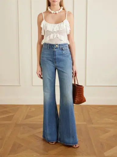 Ulla Johnson Odelia High-rise Flared Jeans | Thumbnail 2 Ulla Johnson Odelia High-rise Flared Jeans | Thumbnail 2